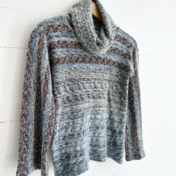 Vintage 70s sweater striped XS - Picture 2 of 10